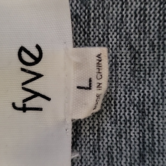 Fyve Striped Open Front Cardigan - Picture 3 of 3